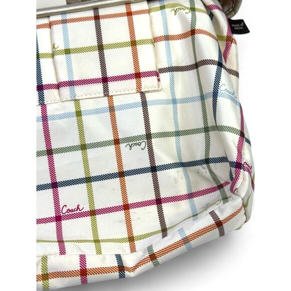 Coach Signature Stripe Heritage Tote Bag - Picture 16 of 16